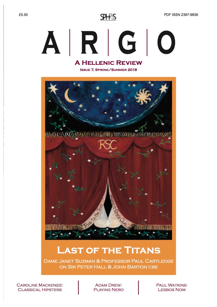 ARGO Magazine Cover Spring / Summer 2018